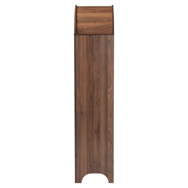 Baxton Studio Hayes Wood Cabinet with Arch Top