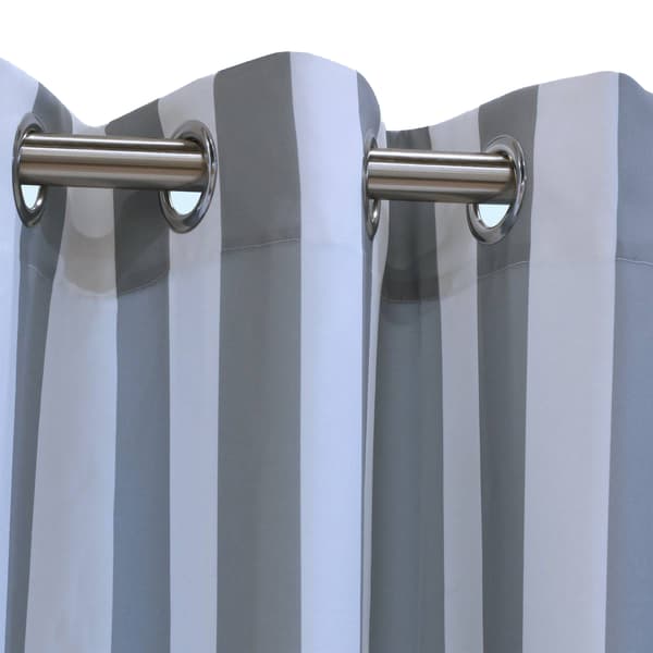 Commonwealth&#8482; Coastal Stripe Grommet Curtain Panel