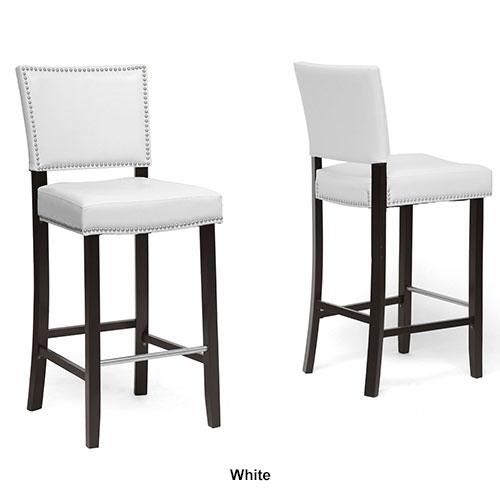 Baxton Studio Aries 2pc. Bar Stool Set