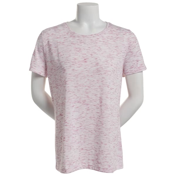 Womens Architect&#40;R&#41; Short Sleeve Crew Neck Marbled Tee - image 