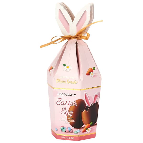 Olivia Sarah 3.5oz. Chocolate Egg Filled with Chocolate Drops