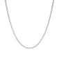 18in. Sterling Silver Sparkle Chain Necklace - image 1