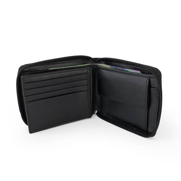 Mens Club Rochelier Traditional Zip-Around Billfold
