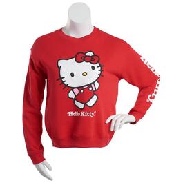 Juniors Hybrid Promotions Classic Hello Kitty Fleece Sweatshirt