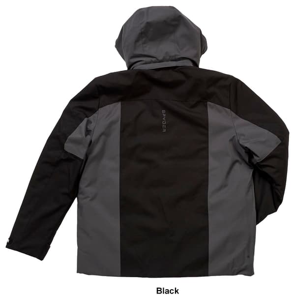 Mens Spyder Midweight Color Block Active Coat