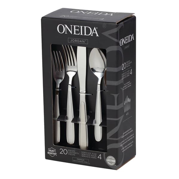 Oneida Jordan 20pc. Everyday Flatware Set