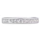 Nova Star® Sterling Silver 3/4ctw. Lab Grown Diamond Band Ring - image 4