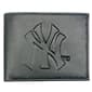 MLB New York Yankees Embossed Logo Sheep Leather Wallet W/ Tin - image 1