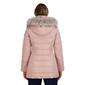 Womens Nautica Puffer Jacket with Faux Fur Hood - image 3