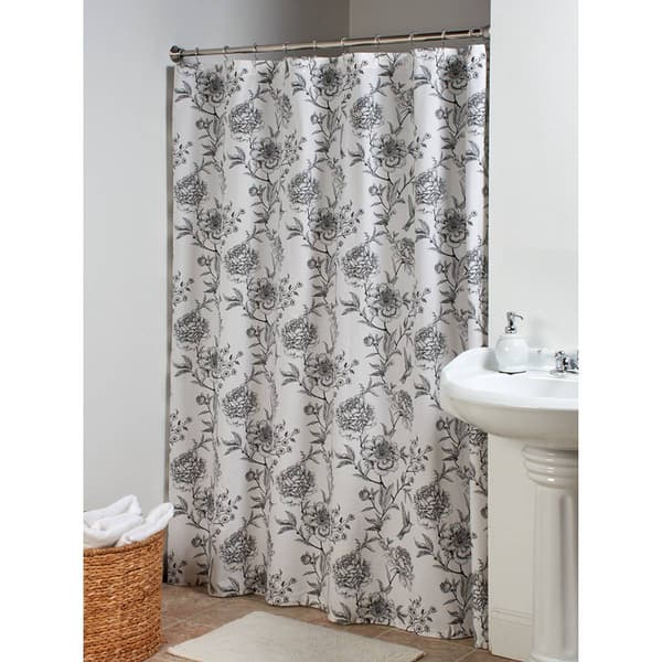 Sabrina Soto Meadowlark Toile Shower Curtain - image 