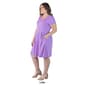 Plus Size 24/7 Comfort Apparel Fit & Flare Dress - image 9