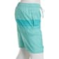 Young Mens SURFZONE&#174; Striped Aqua Swim Trunks - image 3