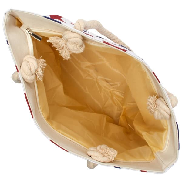 Renshun Stars Rope Handle Tote