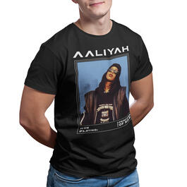 Young Mens Aaliyah Short Sleeve Graphic Tee