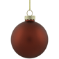 Northlight 9ct. Apple Red 2-Finish Glass Christmas Ornaments - image 6