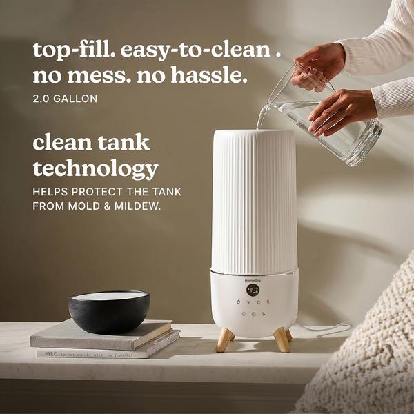 HoMedics 2.0 gallon warm/cool mist humidifier
