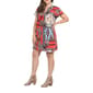 Plus Size 24/7 Comfort Apparel Square Neckline Shift Dress - image 3