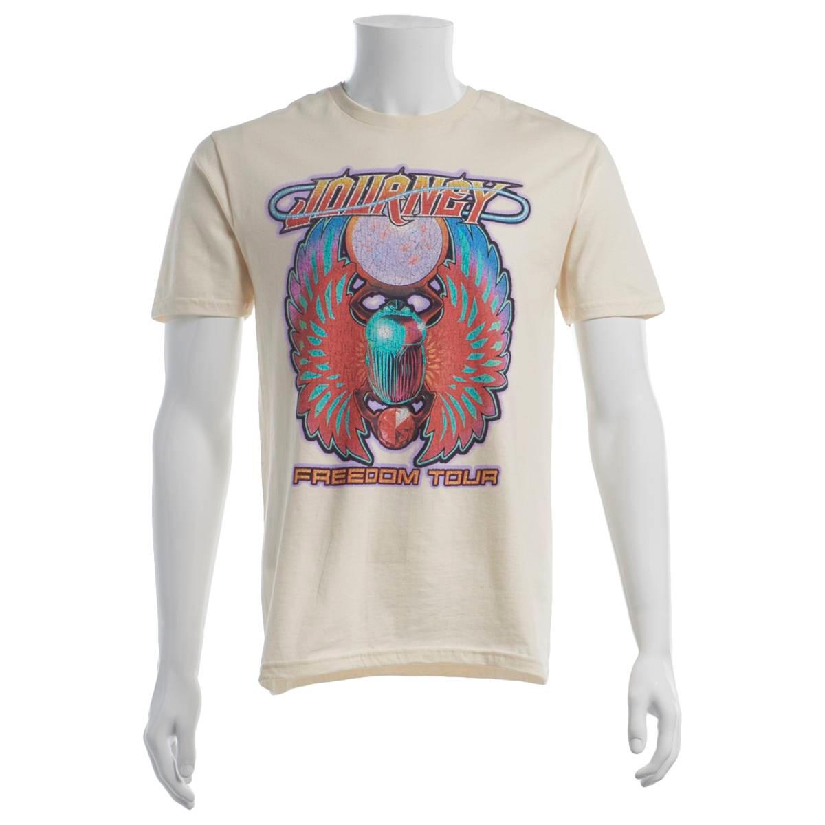 Young Mens Journey Freedom Tour Short Sleeve Graphic Tee