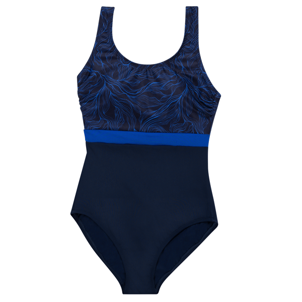 Womens Dolfin® Aquashape Namaste Scoop Back One Piece Swimsuit