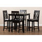 Baxton Studio Darcie 5-Piece Wood Pub Set - image 1
