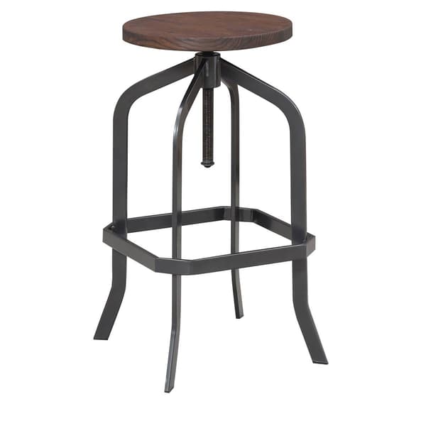 Elements Wynn Adjustable Backless Bar Stool