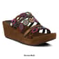 Womens Azura Claretha Wedge Slide Sandals - image 8