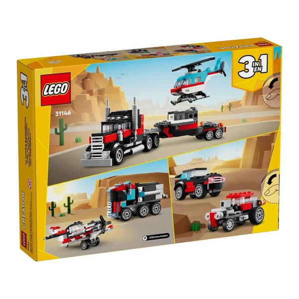 LEGO&#174; Creator Flatbed Truck & Helicopter