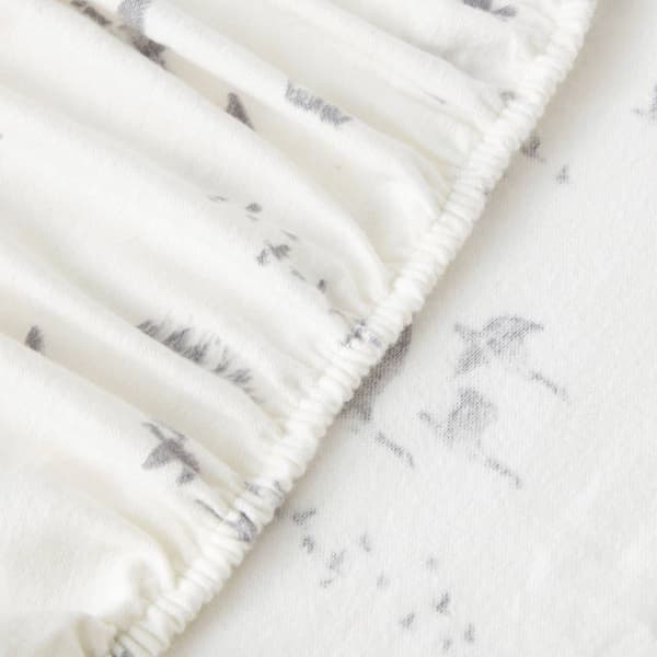 Eddie Bauer Geese Meadow Cotton Flannel Sheet Set