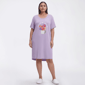 Plus Size Jaclyn Short Sleeve Fueled By Coffee Nightshirt - image 1