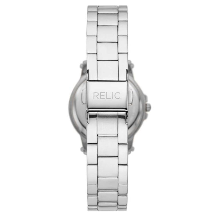 Womens RELIC by Fossil Silver-Tone Bracelet Watch - ZR34646