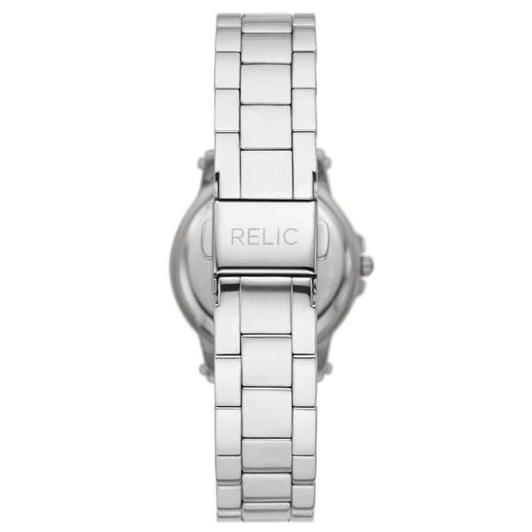 Womens RELIC by Fossil Silver-Tone Bracelet Watch - ZR34646