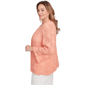 Plus Size Skye''s The Limit Spring Romance Pointelle Slub Cardigan - image 4