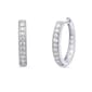 Nova Star(R) 0.50ctw. Lab Grown Diamond Hoop Earrings - image 1