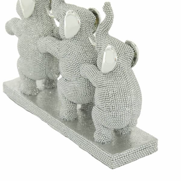 9th & Pike&#174; Coastal Elephant Sculpture