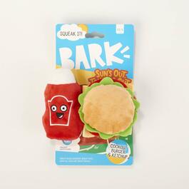 Bark Box Cookout Burger & Ketchup
