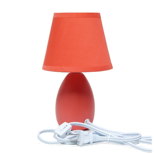 Creekwood Home Nauru 9.4in. Traditional Ceramic Oblong Table Lamp