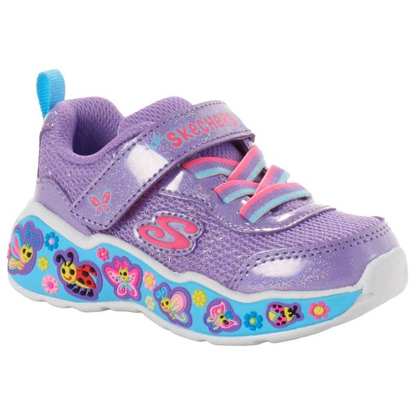 Big Girls Skechers Play Scene - Fun Squad Athletic Sneakers