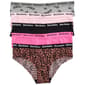 Juniors Juicy Couture 5pk. Raw Edge Hipster Panties JC7242-5PKCN - image 1