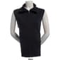 Plus Size Hasting & Smith Diamond Textured Collar Vest - image 3