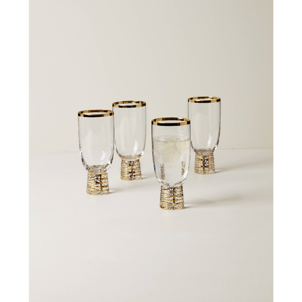 Lenox® Tuscany Classics Gold Frost All-Purpose Glasses - Set Of 4