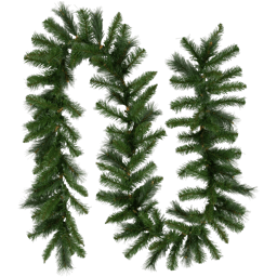 Northlight 9ft. Mixed Green Beaver Pine Christmas Garland