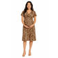 Womens Maternity Due Time Ditsy Floral Yummy Midi Dress - image 1