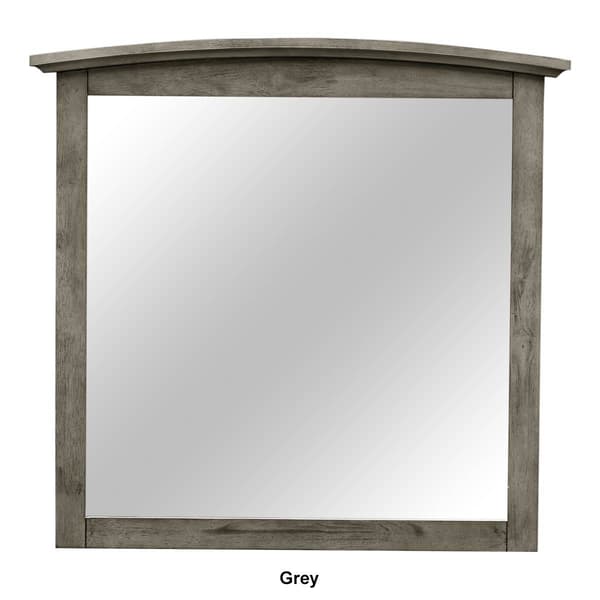 Passion Furniture Classic Rectangle Dresser Mirror - 37x35
