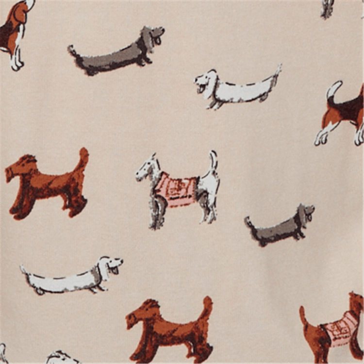 Plus Size Ruby Rd. English Countryside All Over Dog Sweater