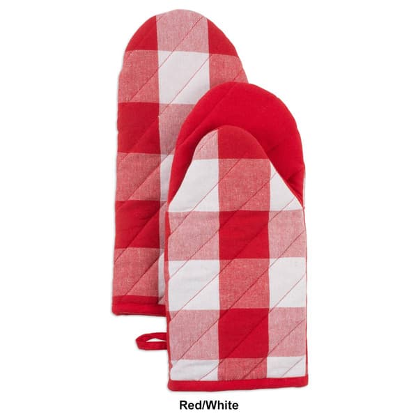 DII&#174; Buffalo Check Oven Mitt Set Of 2