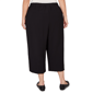 Plus Size Alfred Dunner Crowd Pleaser Relaxed Pull On Capris - image 2