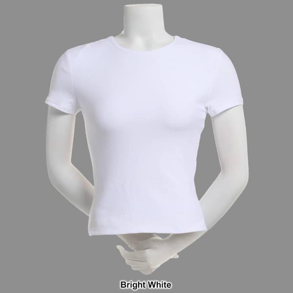 Juniors Derek Heart Short Sleeve Double Layer Tee