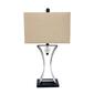 Elegant Designs Chrome Executive Business Table Lamp w/Shade - image 3