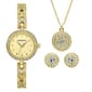 Womens Ellen Tracy Crystal Watch/Pendant/Earring Set - ETJ8193GD - image 1