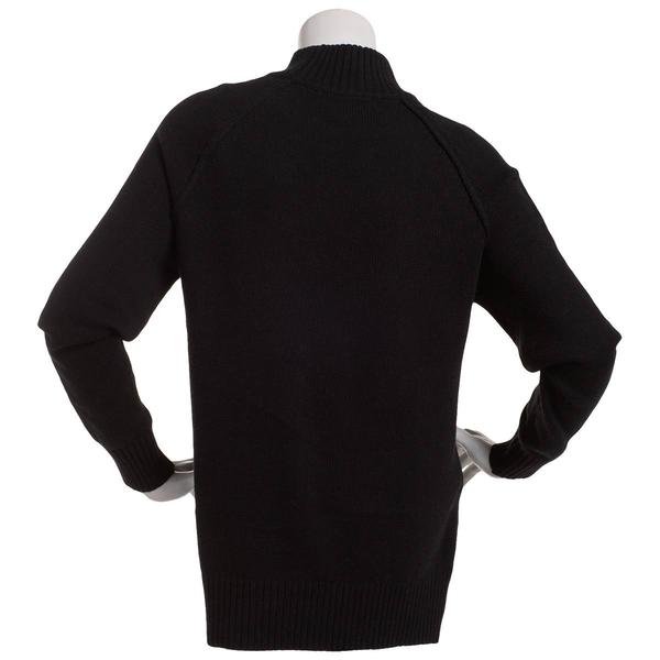 Plus Size 89th & Madison Perfect Solid Mock Neck Sweater